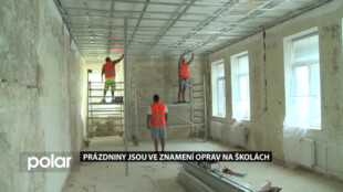 Prázdniny jsou ve znamení oprav na školách i ve Slezské Ostravě